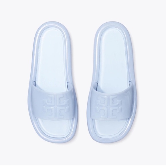 Tory Burch Bubble Jelly Slide Sandals, EUC, 9 - Picture 2 of 7
